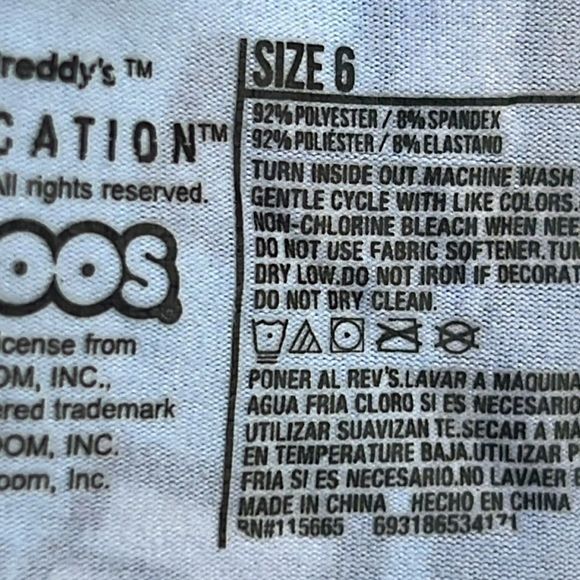 Five Night’s of Freddie boy’s bottoms size 6 - Picture 4 of 5